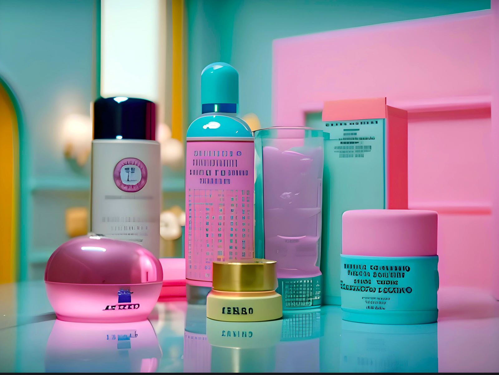 Layers of multi-color electromagnetic waves