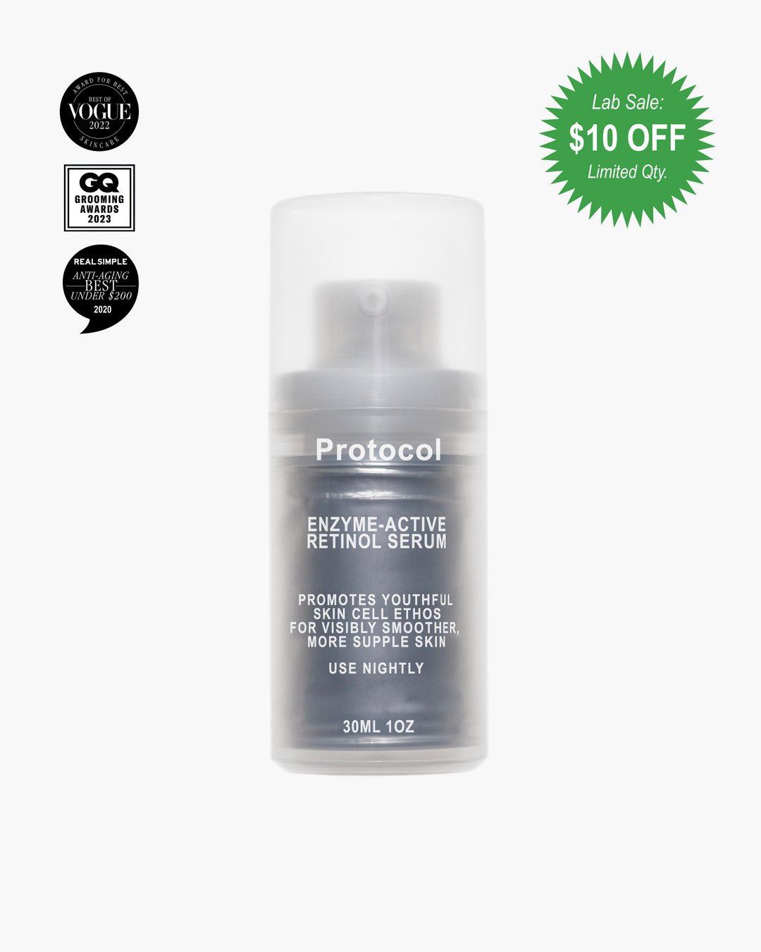 Enzyme-Active Retinol Serum – Limited Sale