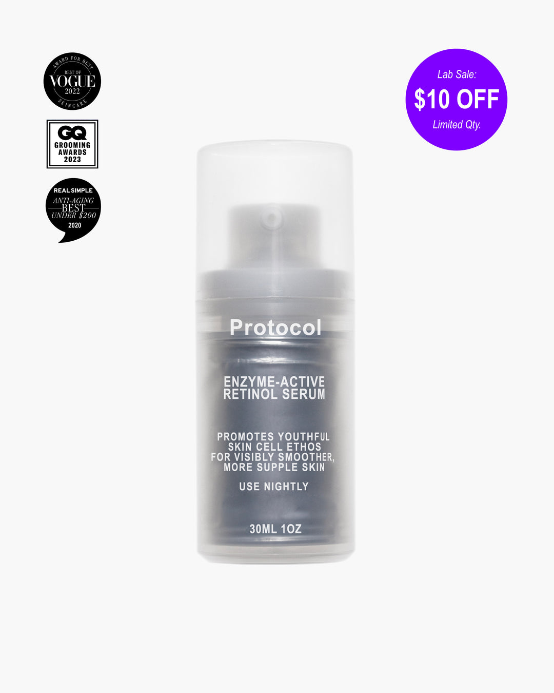 Enzyme-Active Retinol Serum – Limited Sale